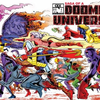 Scott Reed Swipes the 80s for 'Saga Of A Doomed Universe' #1 From CEX