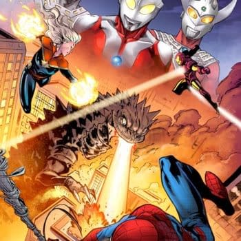 Ultraman Crosses Over With Spider-Man & Iron Man From Marvel/Tsuburaya