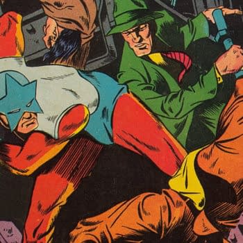 Banner Comics #5 (Ace, 1942) featuring Captain Courageous.