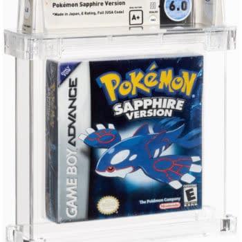 Pokémon Sapphire, Sealed and Graded, Up For Auction At Heritage