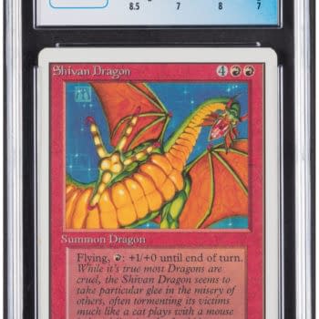 Magic: The Gathering: NM Shivan Dragon Up For Auction At Heritage