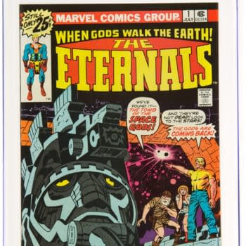 The Eternals #1 CGC 9.8 At Auction, Today