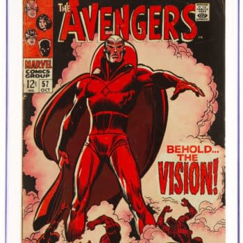 First Appearance Of The Viison, Avengers #67. At Auction