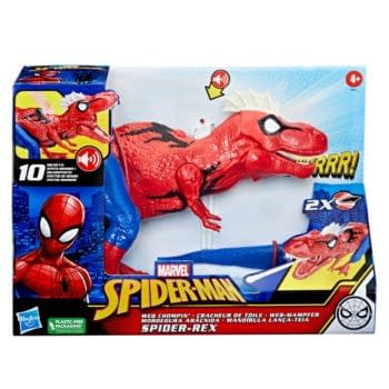 Enter the Spider-Verse with Hasbro’s Web Chompin’ Spider-Rex