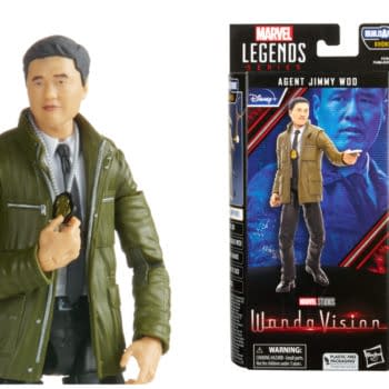 MCU's Agent Jimmy Woo Marvel Legends Figure Debut from Hasbro