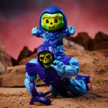 Fisher-Price Debuts Little People MOTU: Skeletor’s Stronghold Set 