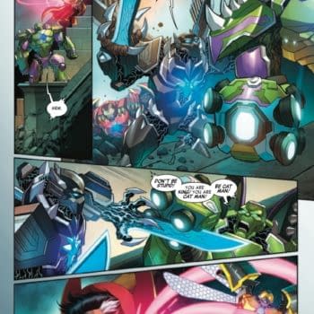 Interior preview page from MECH STRIKE: MONSTER HUNTERS #2 EJ SU COVER