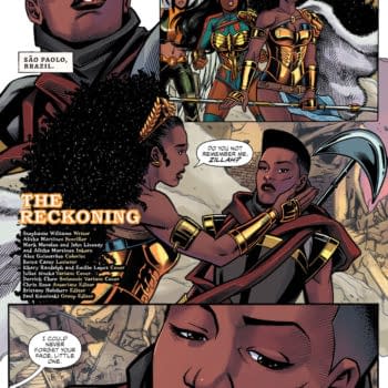 Interior preview page from Nubia: Queen of the Amazons #3