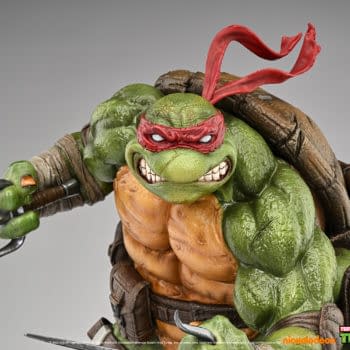 TMNT Legends Raphael 1:3 Scale Statue Arrives from PCS Collectibles