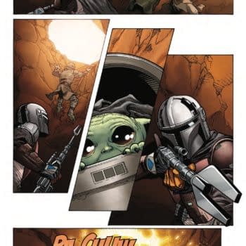 Interior preview page from STAR WARS: THE MANDALORIAN #2 KAARE ANDREWS COVER