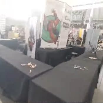 A Look At The Black Flag Booth At FAN Expo Boston Comic Con