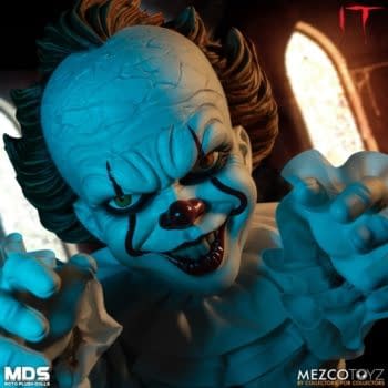 You’ll Float Too with Terrifying Pennywise Doll from Mezco Toyz 