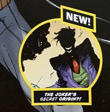 That New DC Comics Origin For The Joker in Walmart Batman Giant #5. 