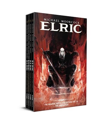 Cover image for MICHAEL MOORCOCK ELRIC HC BOX SET