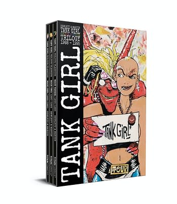 Cover image for TANK GIRL COLOR CLASSICS TRILOGY 1988 - 1995 BOX SET HC (MR)