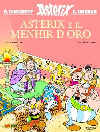 Lost Asterix Comic, The Golden Menhir, to be Published in October. Art from Albert Rene Editions.