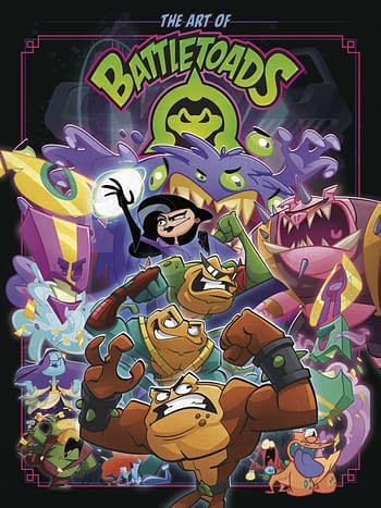 Cover image for ART OF BATTLETOADS HC