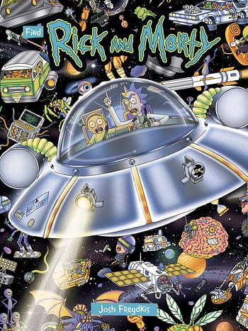 Cover image for FIND RICK & MORTY HC