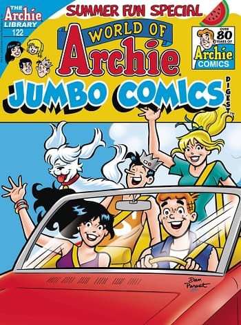 Cover image for WORLD OF ARCHIE JUMBO COMICS DIGEST #122