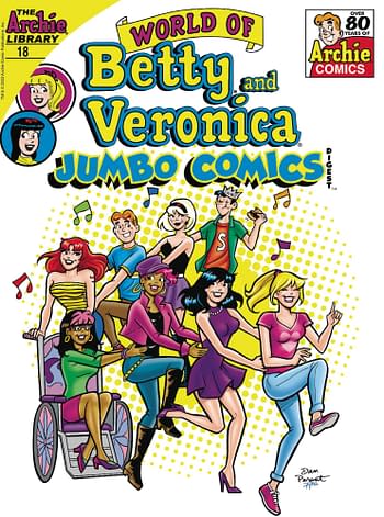 Cover image for WORLD OF BETTY & VERONICA JUMBO COMICS DIGEST #18