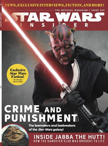 Cover image for STAR WARS INSIDER #209 NEWSSTAND ED