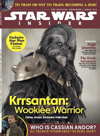 Cover image for STAR WARS INSIDER #212 NEWSSTAND ED