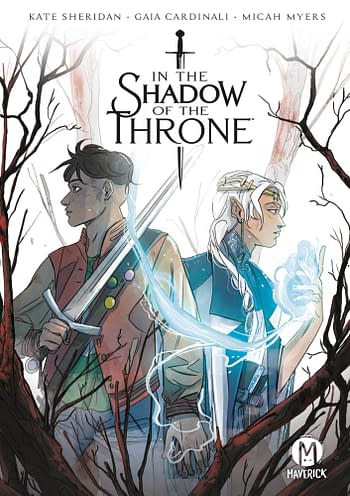 Cover image for IN THE SHADOW OF THE THRONE OGN