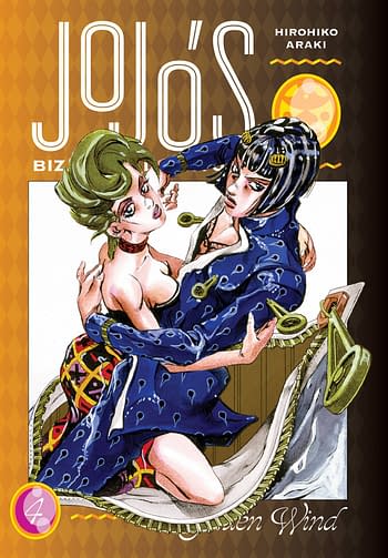 Cover image for JOJOS BIZARRE ADV PT 5 GOLDEN WIND HC VOL 04