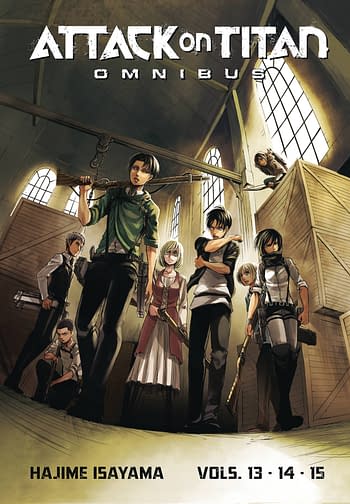 Cover image for ATTACK ON TITAN OMNIBUS TP VOL 05 VOL 13-15 (MR)