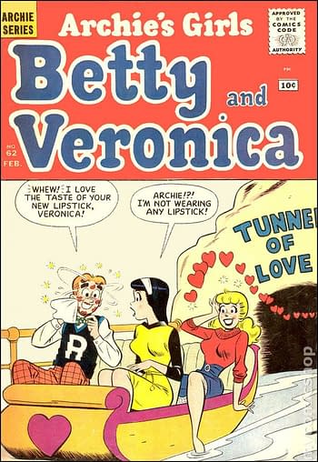 Today Finally Betty And Veronica Kiss In Archie Comics Spoilers