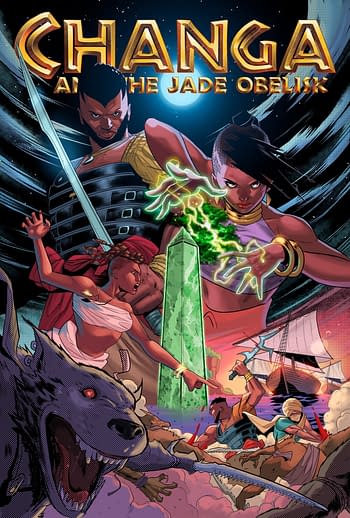 Changa and the Jade Obelisk #1 Sword & Soul, Fantasy comic series launching on Kickstarter