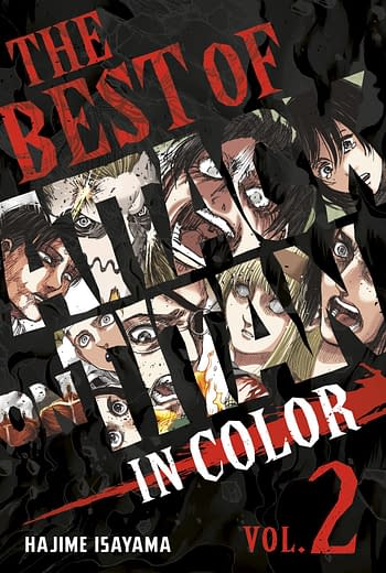 Cover image for BEST OF ATTACK ON TITAN COLOR HC ED VOL 02 (MAR228907) (MR)