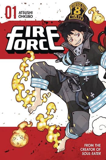 Cover image for FIRE FORCE OMNIBUS GN VOL 01 VOL 1 - 3