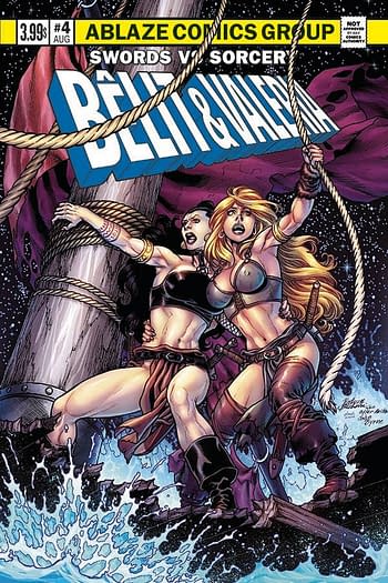 Cover image for BELIT & VALERIA #4 CVR D BUCHEMI HOMAGE (MR)