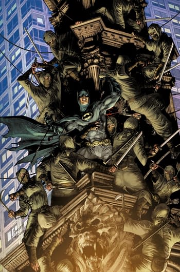 Action Figure di Batman che ride Joker DC Comics Metal Build Posabile McFarlane