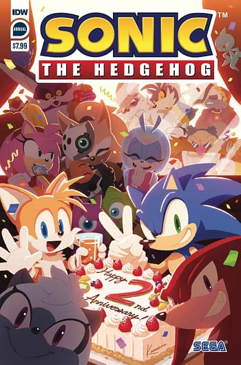 Sonic The Hedgehog Annual 2020 Cover A