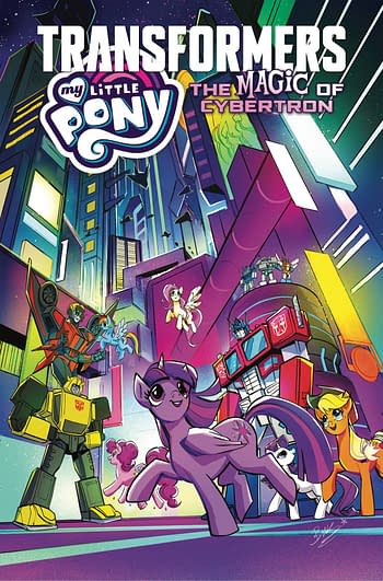 Cover image for MLP TRANSFORMERS MAGIC OF CYBERTRON TP