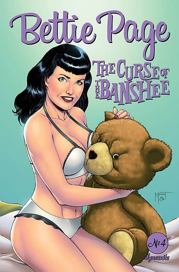 Cover image for BETTIE PAGE & CURSE OF THE BANSHEE #4 CVR A MYCHAELS