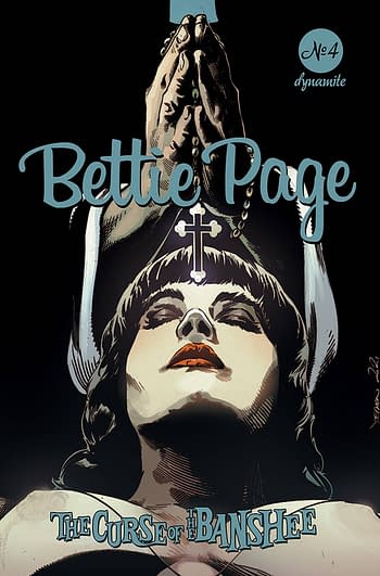 Cover image for BETTIE PAGE & CURSE OF THE BANSHEE #4 CVR C MOONEY