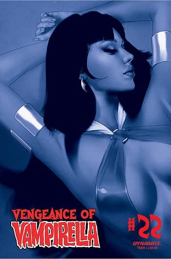 Cover image for VENGEANCE OF VAMPIRELLA #22 CVR H 30 COPY INCV OLIVER TINT