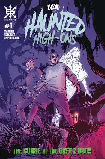 Cover image for TWIZTID HAUNTED HIGH ONS THE CURSE OF THE GREEN BOOK #1 (OF