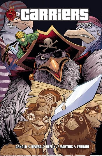 Cover image for CARRIERS #2