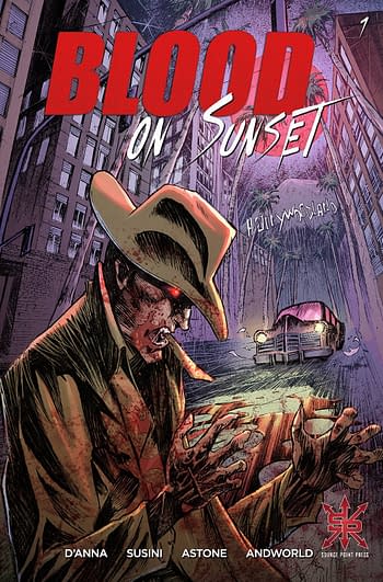 Cover image for BLOOD ON SUNSET #1 (OF 5) CVR A SUSINI (MR)
