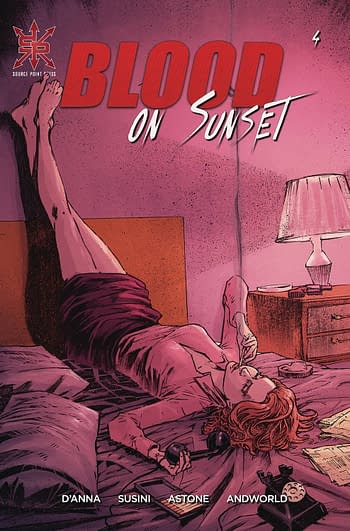 Cover image for BLOOD ON SUNSET #4 (OF 5) (MR)
