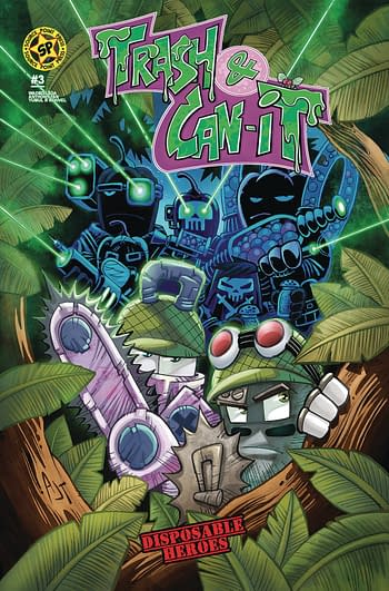 Cover image for TRASH & CAN IT DISPOSABLE HEROES #3 (OF 4)