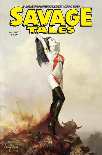 Cover image for SAVAGE TALES ONE SHOT CVR A SUYDAM