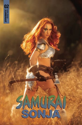 Cover image for SAMURAI SONJA #2 CVR E COSPLAY