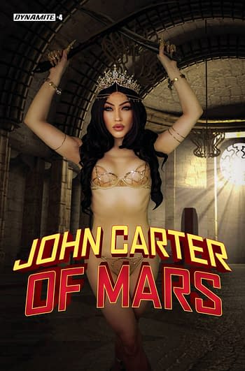 Cover image for JOHN CARTER OF MARS #4 CVR E COSPLAY