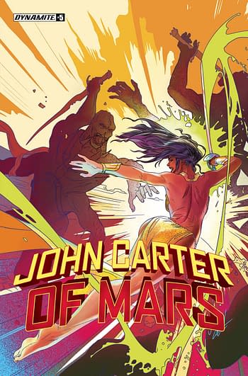 Cover image for JOHN CARTER OF MARS #5 CVR C CASE