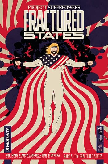 Cover image for PROJECT SUPERPOWERS FRACTURED STATES #5 CVR E WOOTON